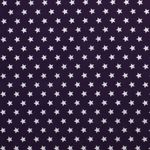Baumwolle Sterne Standard Dunkellila