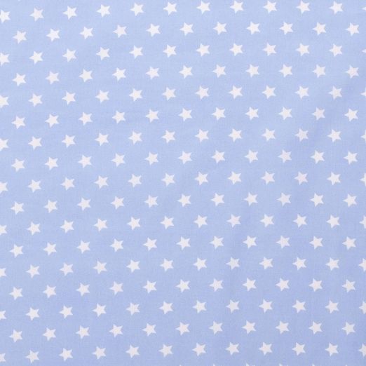 Baumwolle Sterne Standard Hellblau Baumwolle Sterne Standard Hellblau