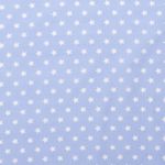 Baumwolle Sterne Standard Hellblau Baumwolle Sterne Standard Hellblau