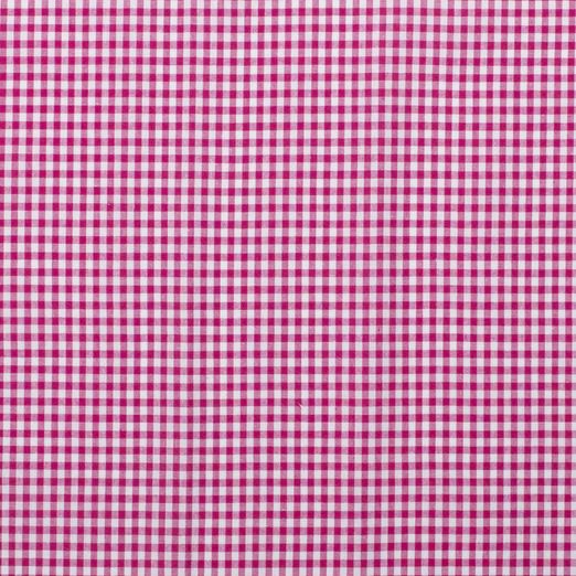 Baumwolle Karo Midi Standard Pink