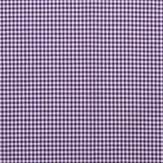 Baumwolle Karo Midi Standard Dunkellila Baumwolle Karo Midi Standard Dunkellila