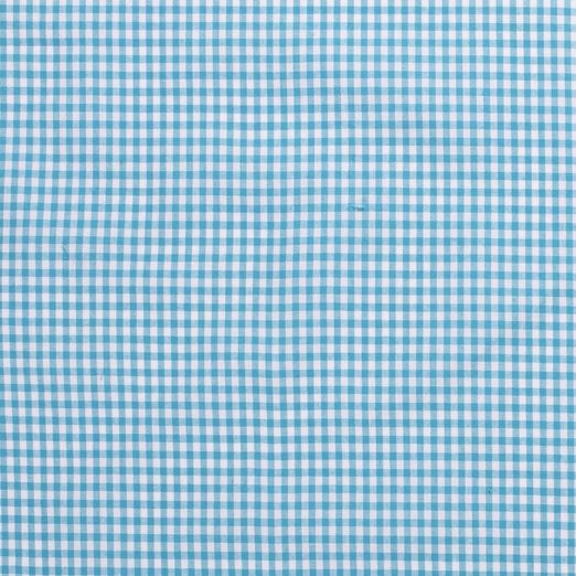 Baumwolle Karo Midi Standard Türkis Baumwolle Karo Midi Standard Türkis