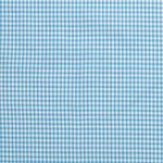 Baumwolle Karo Midi Standard Türkis