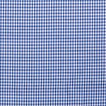 Coton Carreaux Midi Standard Bleu Roi