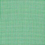 Coton Carreaux Standard Vert