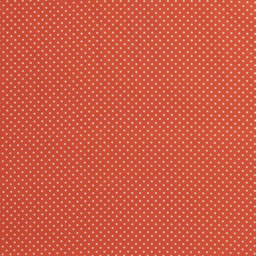Baumwolle Mini Punkte Standard Orange