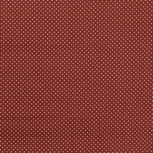 Baumwolle Mini Punkte Standard Blutorange Baumwolle Mini Punkte Standard Blutorange