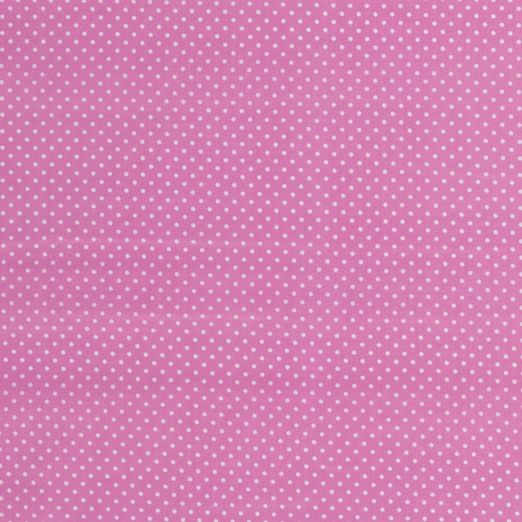 Baumwolle Mini Punkte Standard Rosa Baumwolle Mini Punkte Standard Rosa