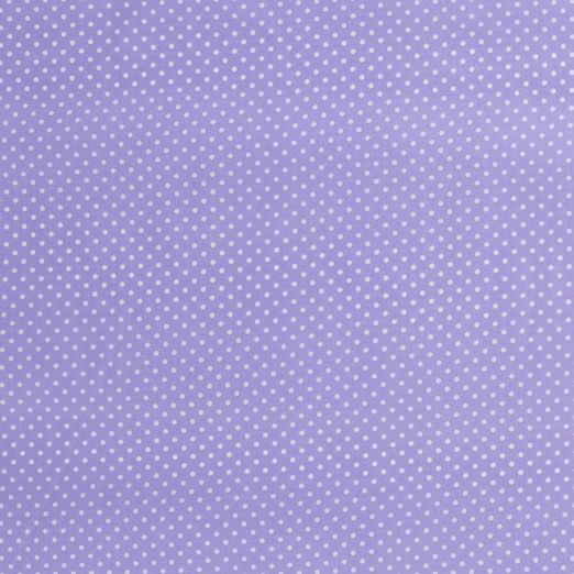 Baumwolle Mini Punkte Standard Flieder Baumwolle Mini Punkte Standard Flieder