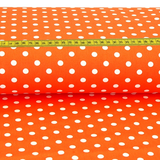 Baumwolle Standard Serie Punkte XL Orange Baumwolle Standard Serie Punkte XL Orange