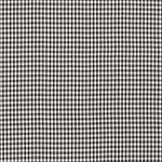 Coton Carreaux Midi Standard Noir