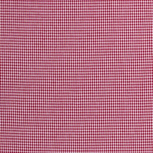 Baumwolle Karo Mini Standard Rot Baumwolle Karo Mini Standard Rot