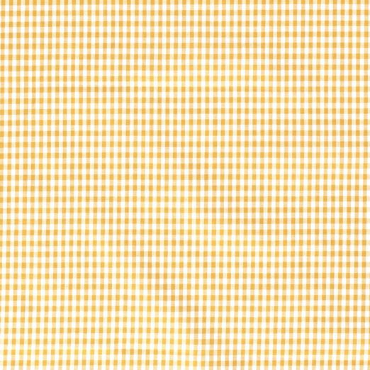 Baumwolle Karo Midi Standard Senfgelb Baumwolle Karo Midi Standard Senfgelb