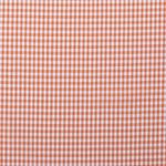 Baumwolle Karo Midi Standard Orange