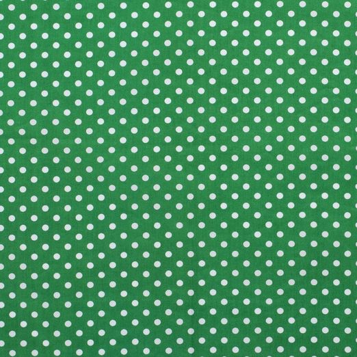 Baumwolle Punkte Standard Grün Baumwolle Punkte Standard Grün