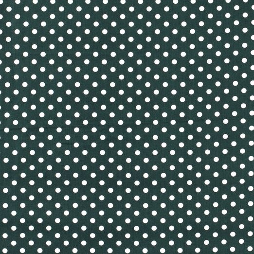 Baumwolle Punkte Standard Dunkelgrün Baumwolle Punkte Standard Dunkelgrün