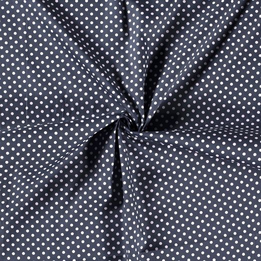 Baumwolle Punkte Standard Anthrazitgrau Baumwolle Punkte Standard Anthrazitgrau