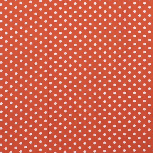 Baumwolle Punkte Standard Orange Baumwolle Punkte Standard Orange