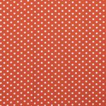 Baumwolle Punkte Standard Orange