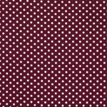 Coton Pois Standard Bordeaux