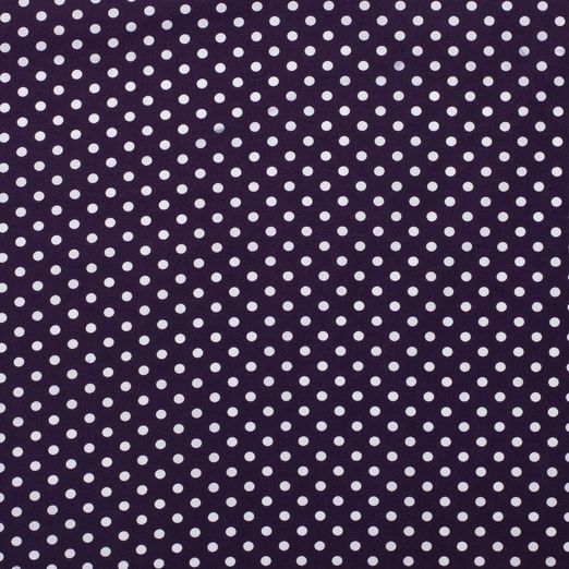 Baumwolle Punkte Standard Dunkellila Baumwolle Punkte Standard Dunkellila