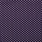 Baumwolle Punkte Standard Dunkellila