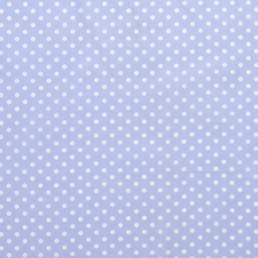 Baumwolle Punkte Standard Hellblau Baumwolle Punkte Standard Hellblau