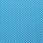 Baumwolle Punkte Standard Türkis