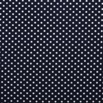 Baumwolle Punkte Standard Dunkelblau