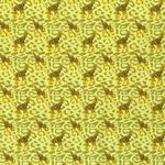 Baumwolle Giraffen auf Leoprint Lime
