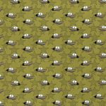 Coton Étoiles & Jets sur Kaki