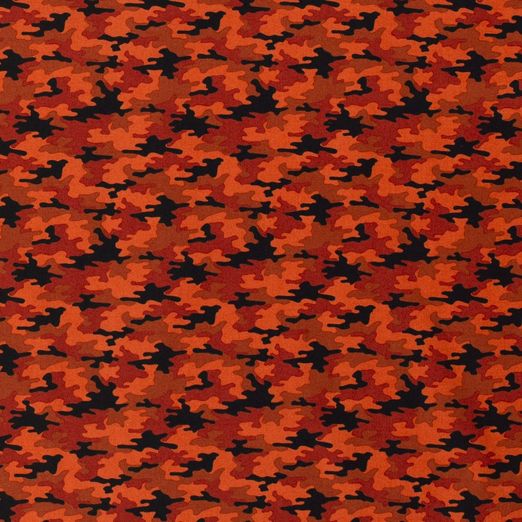 Baumwolle New Camouflage Orange Baumwolle New Camouflage Orange
