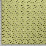 Baumwolle Dino mit Tarnmuster auf Lime