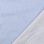 Baumwolle Darling Double Stripes Rauchblau