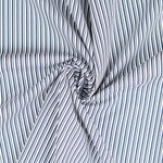 Baumwolle Double Stripes Dunkelblau