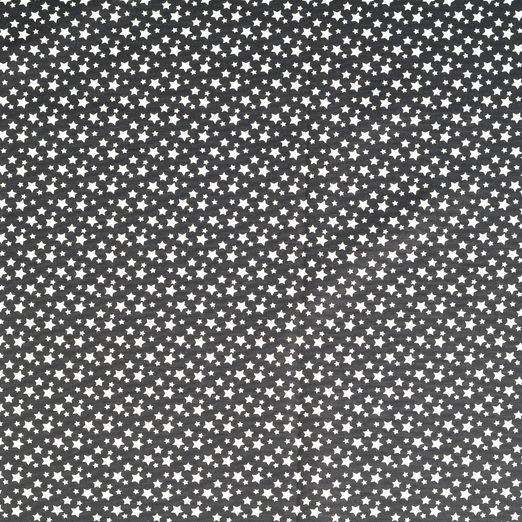 Baumwolle Darling Little & Small Stars Schwarz