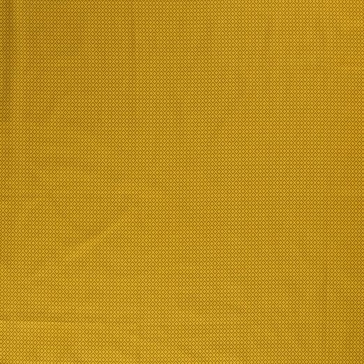 Baumwolle Diamonds auf Senfgelb