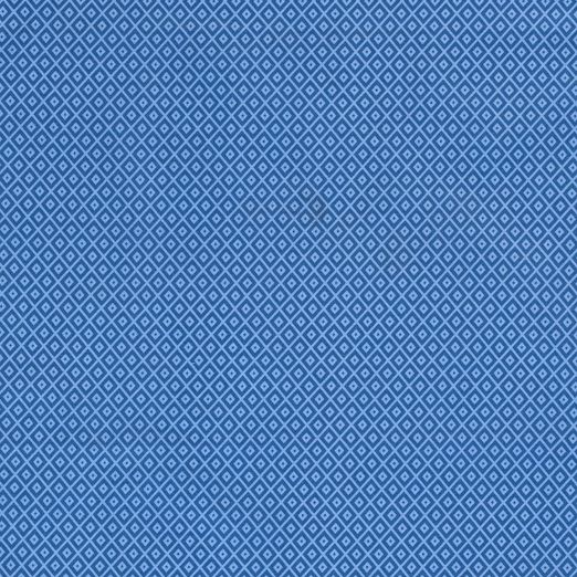 Baumwolle Diamonds auf Blau