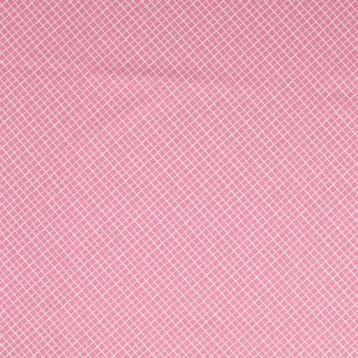 Baumwolle Darling Cross Lines Altrosa