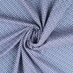 Baumwolle Cross Lines Dunkelblau