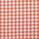 Baumwolle Karo XL Standard Orange