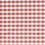 Baumwolle Karo XL Standard Blutorange