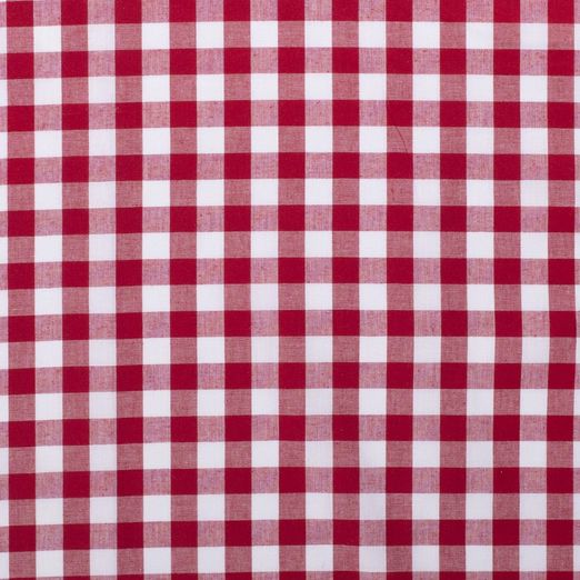 Baumwolle Karo XL Standard Rot Baumwolle Karo XL Standard Rot