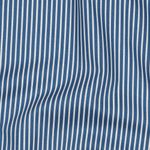 Coton Rayures Bleu Fumé
