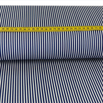 Baumwolle Stripes Royalblau
