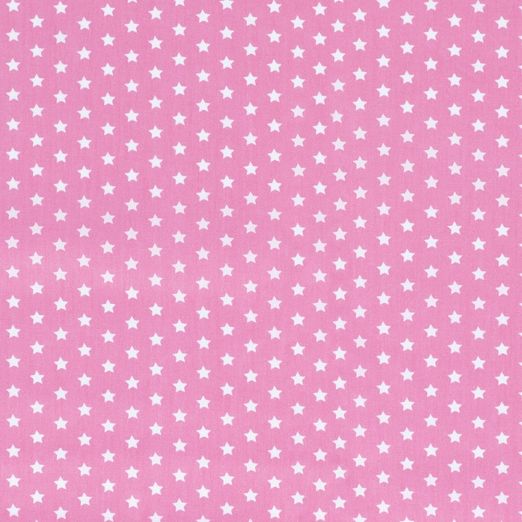 Baumwolle Sterne MINI Standard Rosa