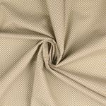 Coton Mini Pois Beige