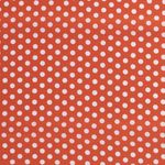 Baumwolle Big Dots Standard Orange