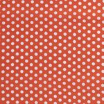 Coton Big Dots Standard Orange