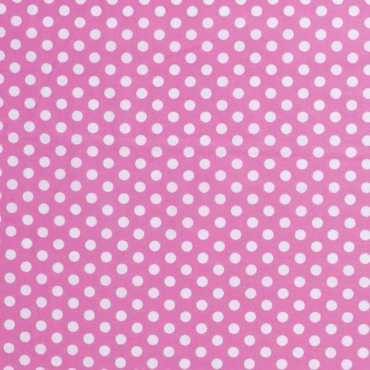 Baumwolle Big Dots Standard Rosa
